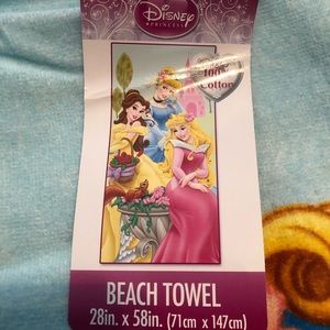 New Disney 3 Princess Beach Towel